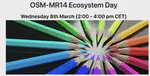 Participation of the project in the OSM-MR14 Ecosystem Day